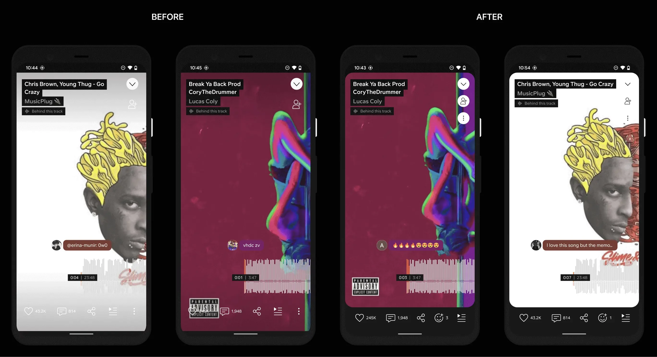 Before and after
